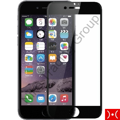 TEMPERED GLASS 3D CURVED BLACK IPHONE 6S PLUS