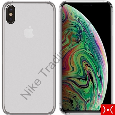 COVER GEL PROTECT PLUS WHITE APPLE iPhone Xs Max