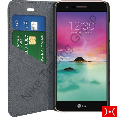 Eco Leather Book Black Lg K10 2017