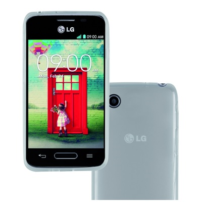 Gel Cover PROTECTION PLUS - TRANSPARENT WHITE - LG