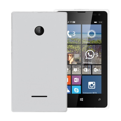 Cover Gel Protection+ White Microsoft Lumia 532