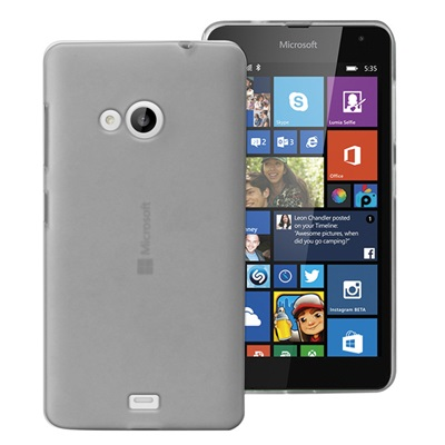 Gel Cover PROTECTION PLUS - WHITE - MICROSOFT LUMI