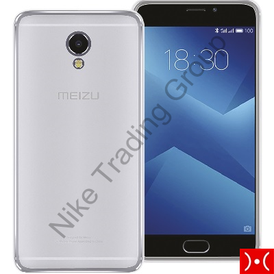 COVER GEL PROTECTION + WHITE MEIZU M5 NOTE