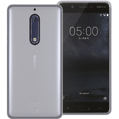 Cover Gel Protection + White Nokia 5