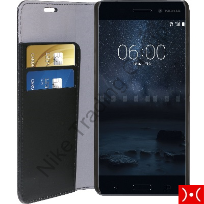 Eco Leather Book Black Nokia 6