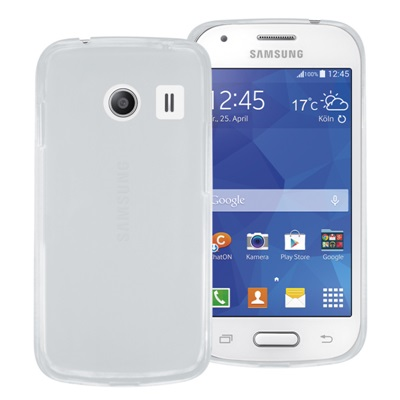 Gel Cover PROTECTION PLUS - WHITE - SAMSUNG G310 G