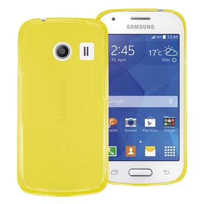 Fluo Tpu Case Yellow Sams G310 Galaxy Ace Style