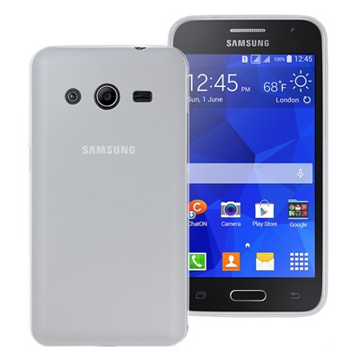 Gel Cover PROTECTION PLUS - WHITE - SAMSUNG G355 G