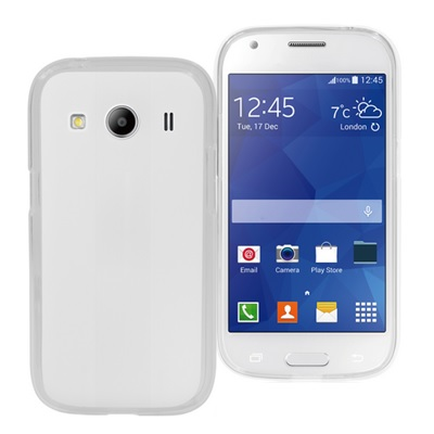 Cover Gel Protection+ White Sams Galaxy Ace 4