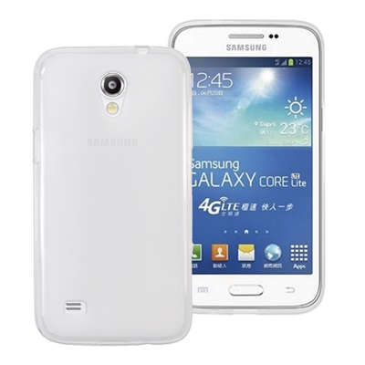 Gel Cover PROTECTION PLUS - WHITE - SAMSUNG G3586V