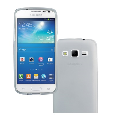 Gel Cover PROTECTION PLUS - WHITE - SAMSUNG G3815