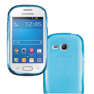Cover Gel Protection Plus Azure Samsung Fame Lite