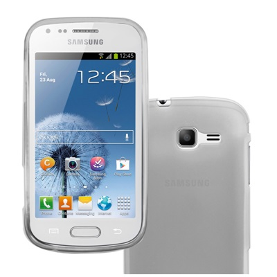 Gel Cover PROTECTION PLUS - WHITE - SAMSUNG S7390