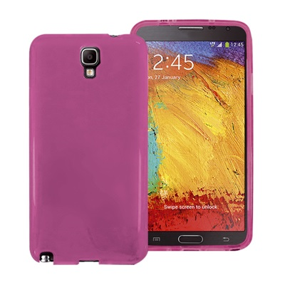 Fluo Tpu Case - Fuchsia Samsung Galaxy Note 3 Neo