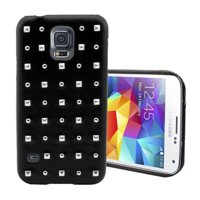 Cover Stud - Black/Silver - Samsung G900 Galaxy S5