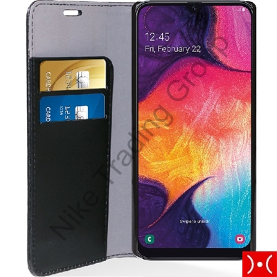 ECO LEATHER BOOK  BLACK SAMSUNG GALAXY A50