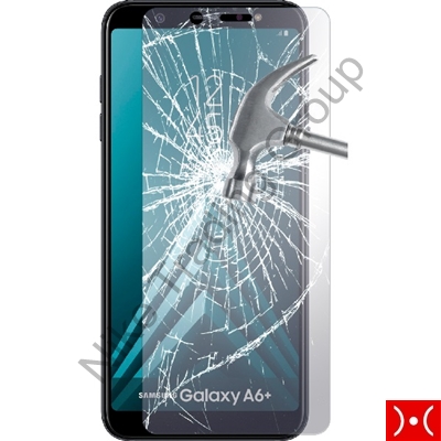 Tempered Glass. - Samsung Galaxy A6 Plus