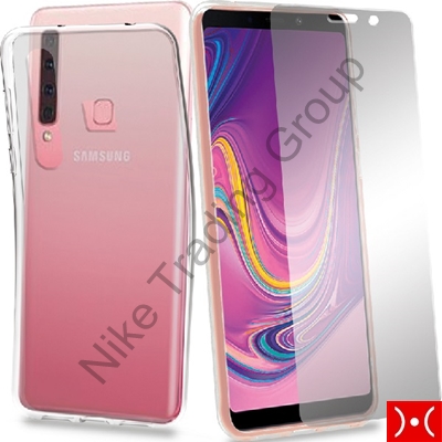 PROTECTION PACK (COVER GEL+GLASS) - GALAXY A9 2018