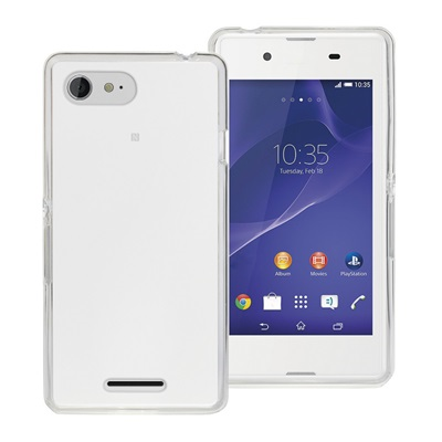 Cover Gel Protection Plus - White - Sony Xperia E3