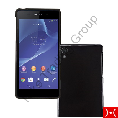 Gel Cover PROTECTION PLUS - BLACK - SONY XPERIA M2
