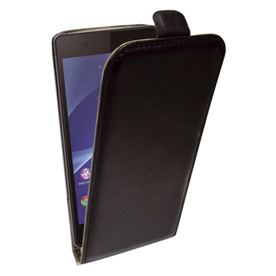 Book Case ECO LEATHER CASE - BLACK - SONYXPERIA T3