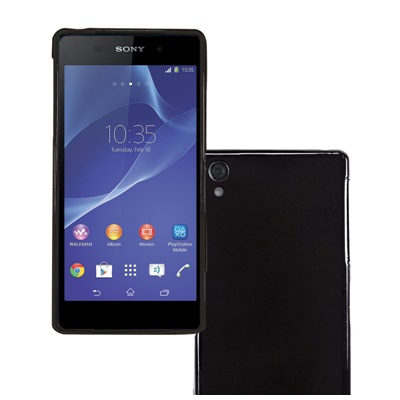 Gel Cover PROTECTION PLUS - BLACK - SONY XPERIA Z2