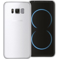 Cover Gel Protection+ White Samsung Galaxy S8