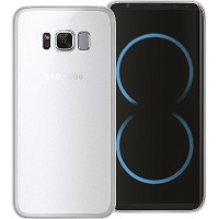 COVER GEL PROTECTION+ WHITE SAMSUNG GALAXY S8