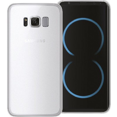 COVER GEL PROTECTION+ WHITE SAMSUNG GALAXY S8 PLUS