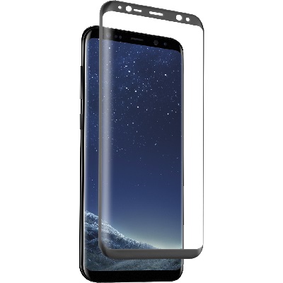 TEMPERED GLASS. - PET BLACK SAMSUNG GALAXY S8 PLUS