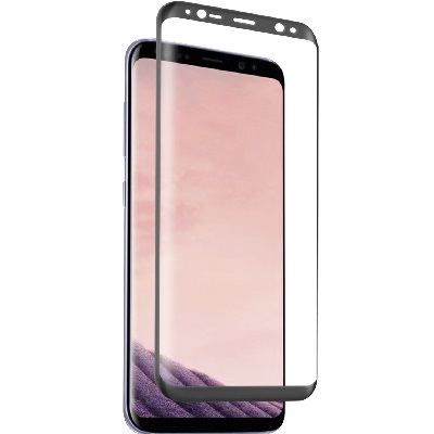 TEMPERED GLASS. - PET BLACK SAMSUNG GALAXY S8