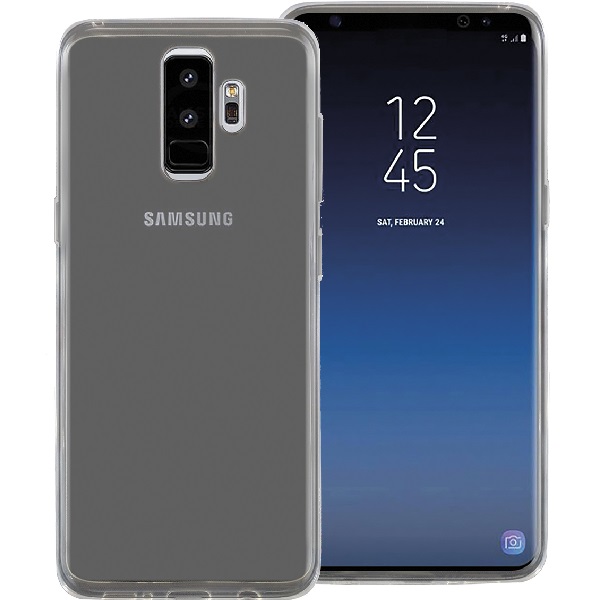 COVER GEL PROTECTION+ WHITE SAMSUNG GALAXY S9 PLUS