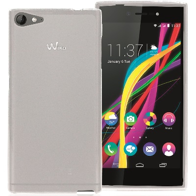 Cover Gel Protection+ White Wiko Highway Star 4g