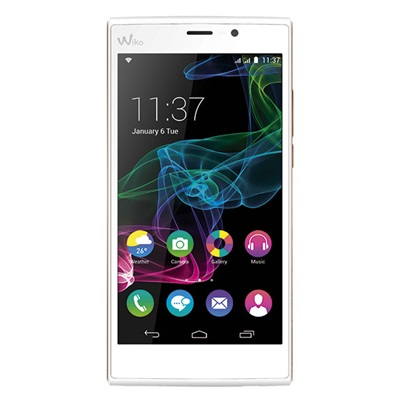 Gel Cover PROTECTION PLUS WHITE WIKO RIDGE FAB 4G