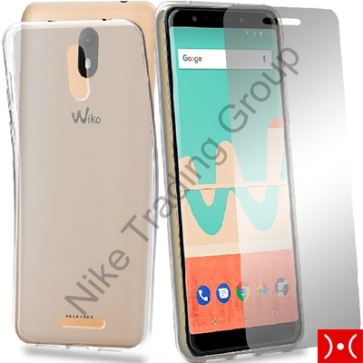 Protection Pack (Cover Gel+Glass) - Wiko View Go