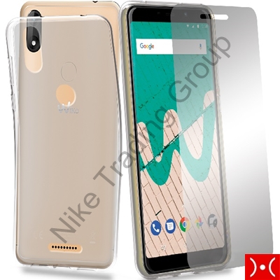 Protection Pack (Cover Gel+Glass) - Wiko View Max