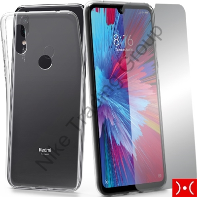 PROTECTION PACK (COVER+GLASS) XIAOMI REDMI NOTE 7