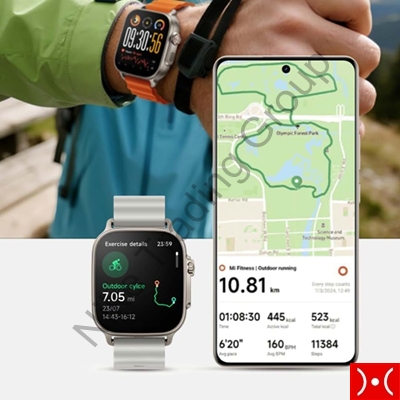 Realme 5 Smartwatch Amoled Voice Titanium Black