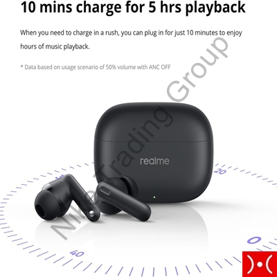 Realme Buds T310 True Wireless Vibrant Black