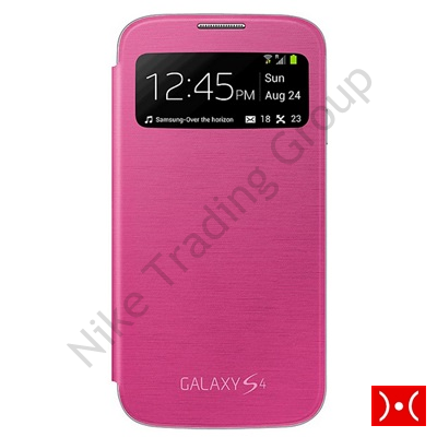 S-View Cover Pink Orig. Samsung Galaxy S4
