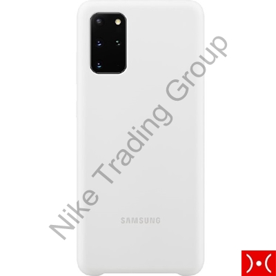Silicone Cover Per Samsung Galaxy S20+ White