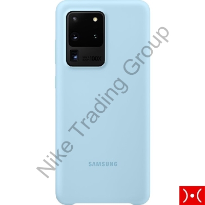 Silicone Cover Per Samsung Galaxy S20 Ultra Blue
