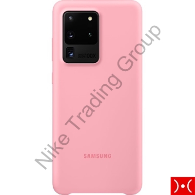 Silicone Cover Per Samsung Galaxy S20 Ultra Pink