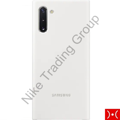 Silicone Cover White Samsung Galaxy Note 10