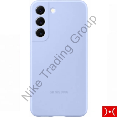 Samsung Silicone Cover S22+ Blue