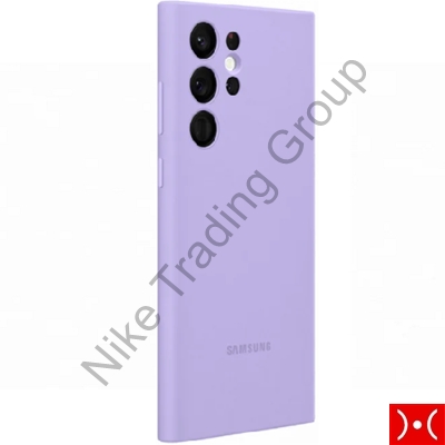 Samsung Silicone Cover Galaxy S22 Ultra Lavender