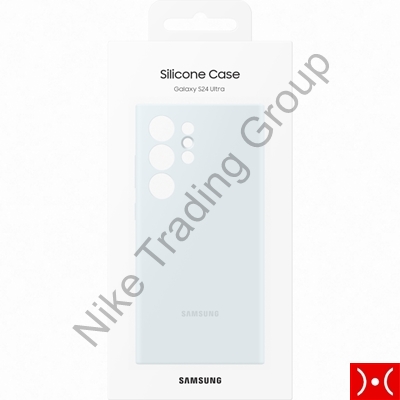Samsung Cover in Silicone Galaxy S24 Ultra - white