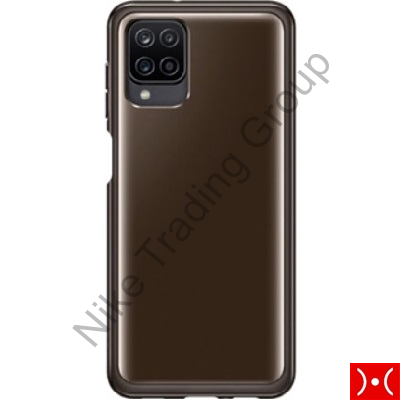 Samsung Soft Clear Cover Galaxy A12 - Black