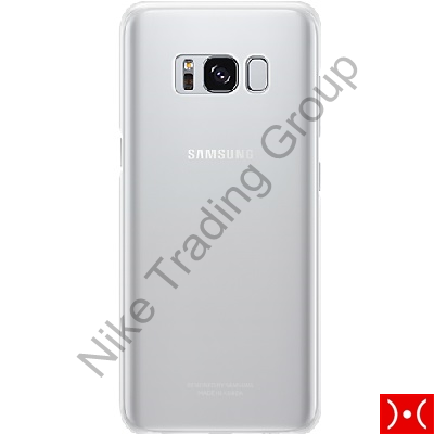 Clear Cover Silver Samsung Galaxy S8 Plus