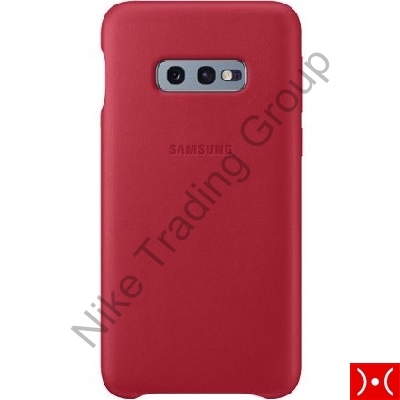 Leather Cover Red Samsung Galaxy S10e